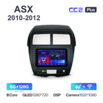 Teyes CC2 Plus 9"для Mitsubishi ASX 2010-2012