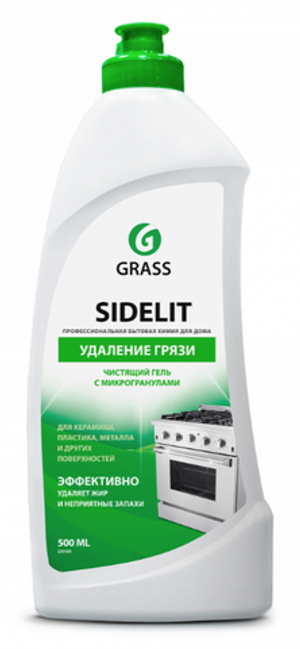 GRASS Чист.КРЕМ д/ КУХНИ и ВАННОЙ "Sidelit" 500мл