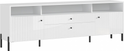 Тумба ТВ Оливия (металл), Белый, Белый Глянец