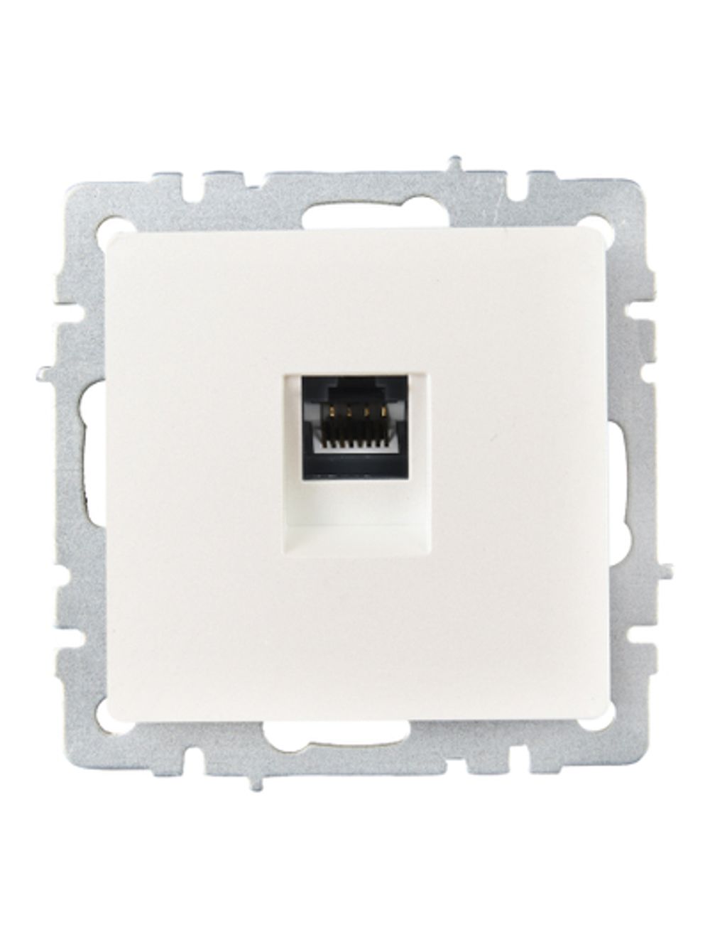 BRITE Розетка компьютерная RJ45 кат.6 РК11-БрЖ жемчуг IEK