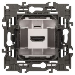 14-3114-05 ЭРА Розетка HDMI, IP20, Эра Elegance, антрацит