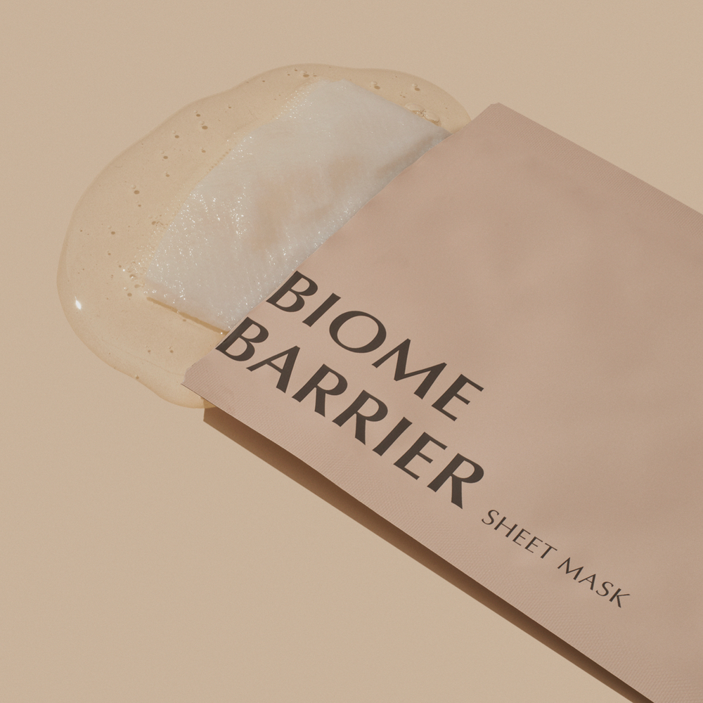 UIQ Biome Barrier Sheet Mask Увлажняющая маска с пробиотиками, 26 мл