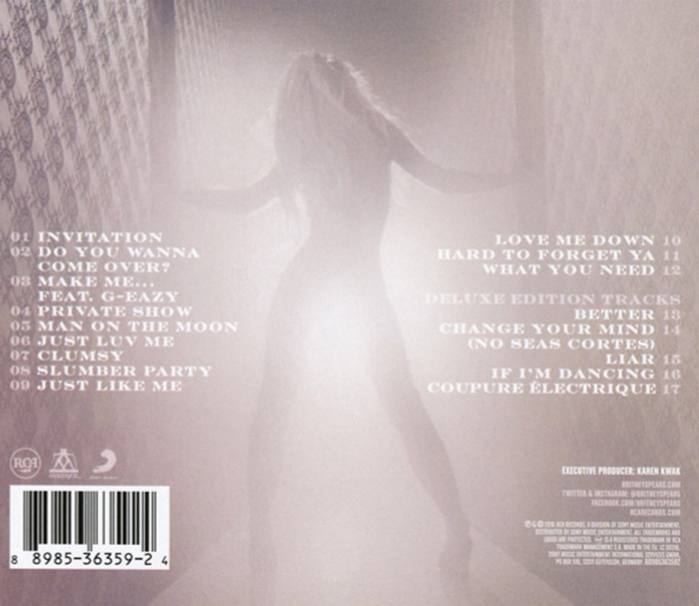 Britney Spears / Glory (Deluxe Edition)(CD)