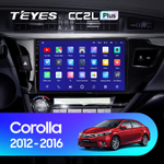 Teyes CC2L Plus 10,2"  для Toyota Corolla 2012-2016