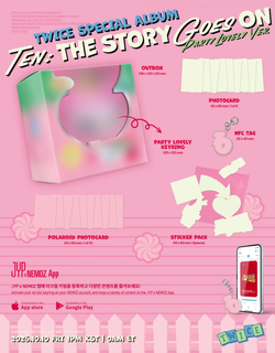Альбом TWICE - Special Album TEN: The Story Goes On [Party lovely ver.]