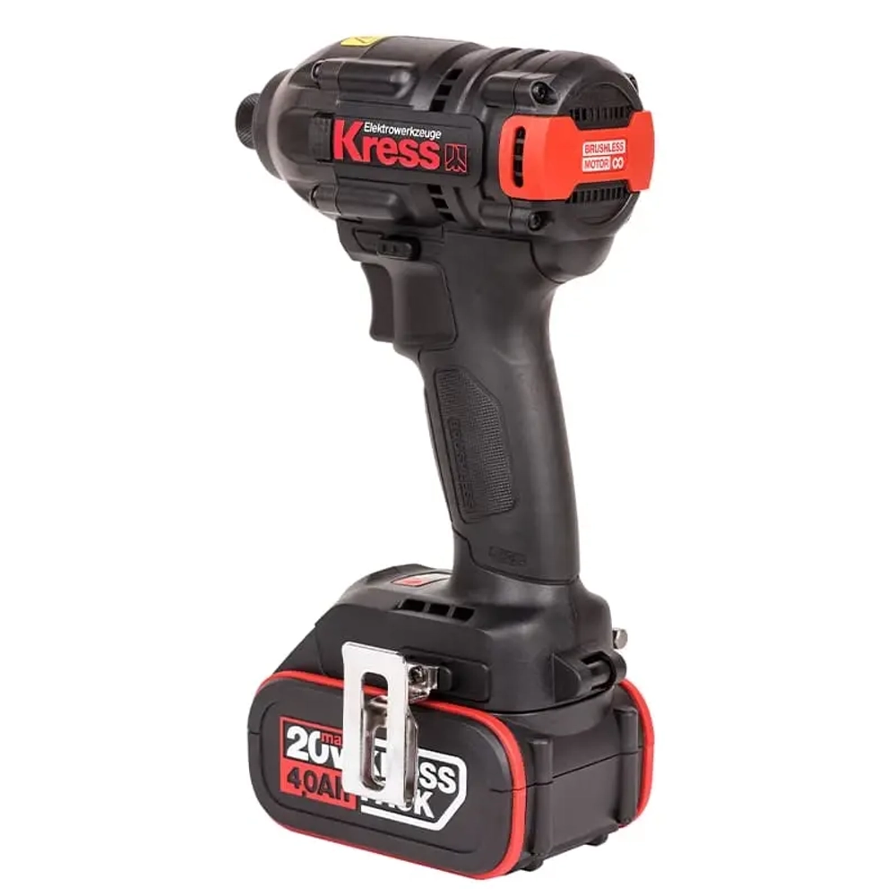 Kress KU290 винтоверт аккумуляторный (2 x 4 Ач, ЗУ)