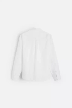 ZARА РУБАШКА ОКСФОРД, БЕЛЫЙ