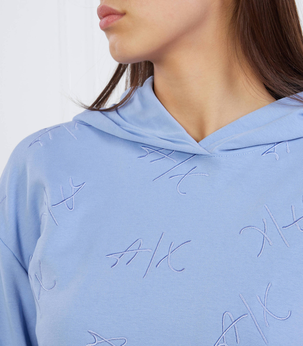 Худи Armani Exchange - голубой(3RYM73 YJDSZ)
