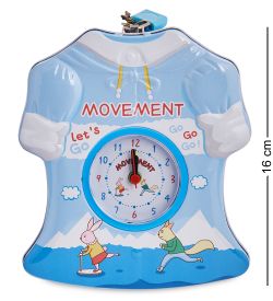 GAEM Art BX- 80/2 Метал. копилка с часами «Платье»