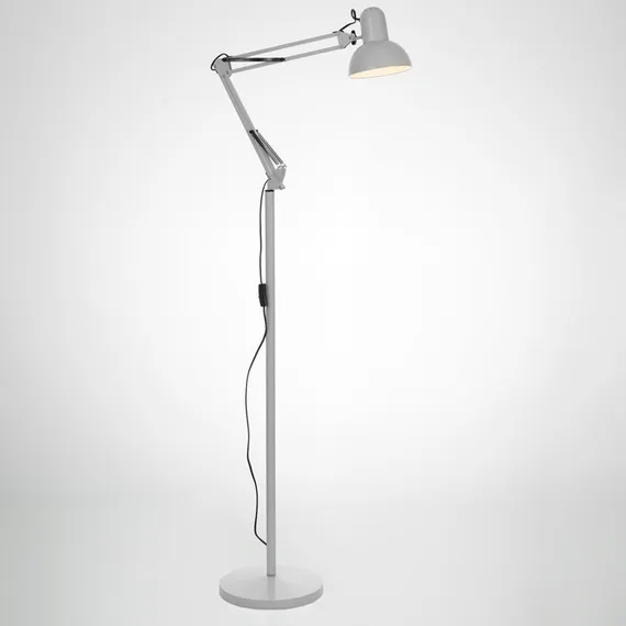 Торшер напольный 930 &quot;Валли, белый&quot; 220V E27 40W 165х28х28 см