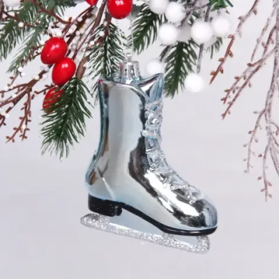 Ёлочная игрушка «Сказочный конёк» 8,5*3,5*11 см, голубой