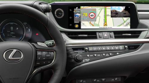 Мультимедиа блок для Lexus ES 2018-2023 (штатный экран 12.3") - Kuberg BNR-18ESH на Android 9, и