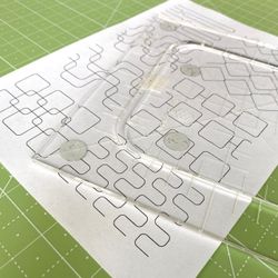 Линейка для стежки №24, 3 мм (aрт. Y24)