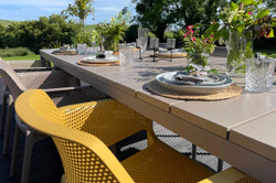 Стол пластиковый раздвижной Rio 140/210, Тортора