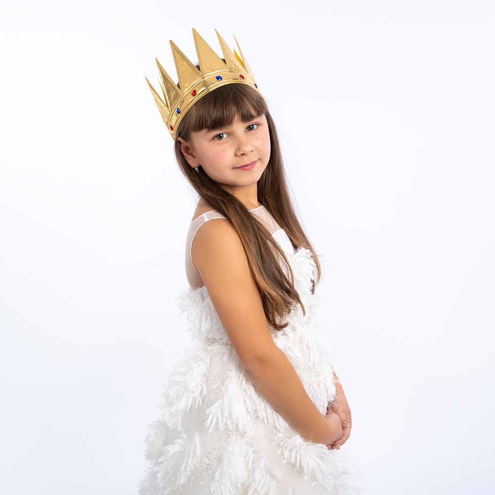 Корона тканевая, Кощей, Золото