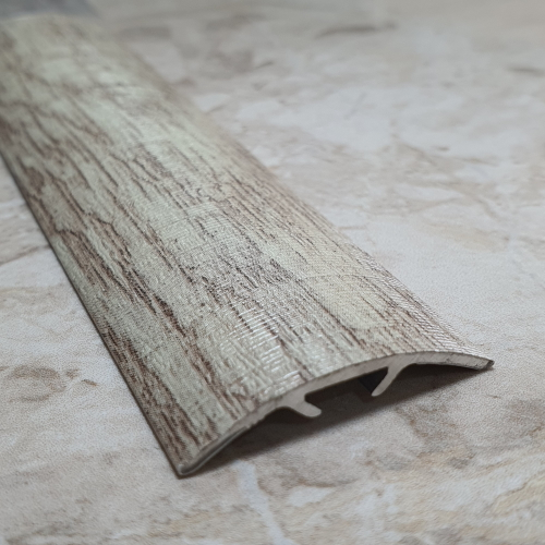 Порог-стык 30мм "DO-4" 0,9м Дуб дымчатый (46) ламинир. алюм.