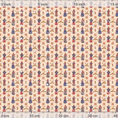 Нарядные кошки. Лубочный стиль-2 (Дизайнер Irina Skaska) by Irina Skaska 1200 DPI