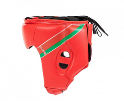 Шлем боксерский Clinch Olimp BLR красный C112B