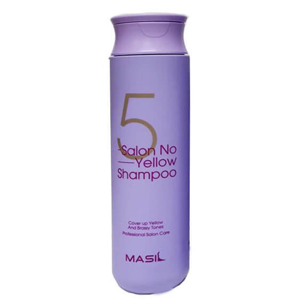 Тонирующий шампунь для осветленных волос Masil 5 Salon No Yellow Shampoo, 300 мл