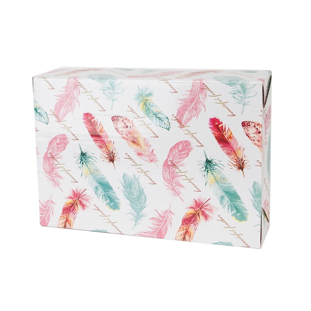 Масленка "Перья" 18*12*4,5см. (подарочная упаковка)