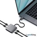 Satechi 4-Port USB-C Hub (USB-C PD port to 4 х USB Type-C) Space Gray ST-UC4PHM