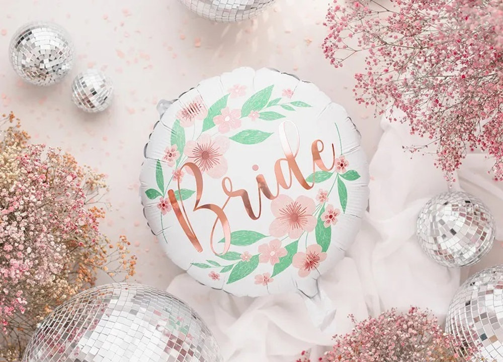 Фольгированный шар «Bride», 46 см