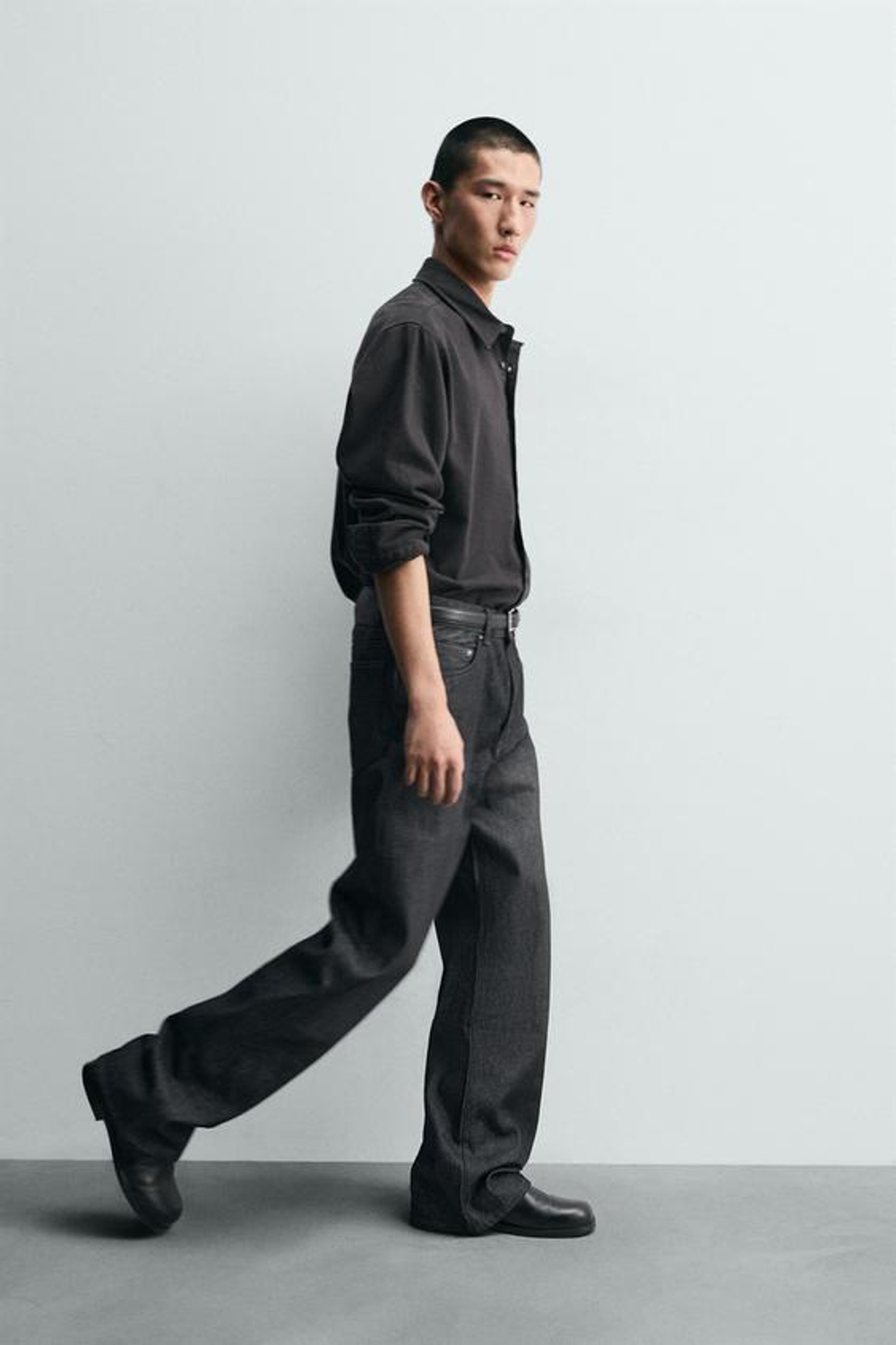 ZARA ДЖИНСЫ СВОБОДНОГО КРОЯ FLARE FIT, ИНДИГО