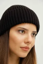 Шапка Weme вязаная черная