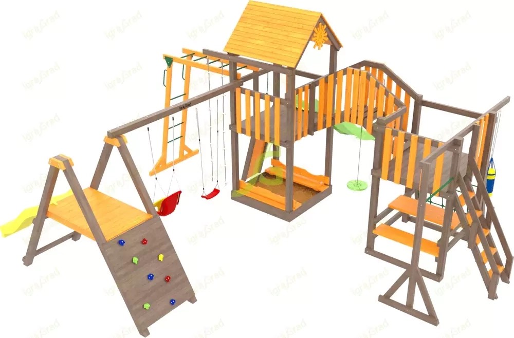 Детская площадка на дачу