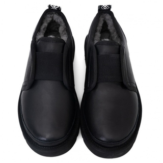 Ugg Mens Slippers Flex Leather Black