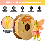 Пластик Eryone Matte Gradient Multi-Color PLA 1.75mm 1kg Finanxue-pink & yellow-green