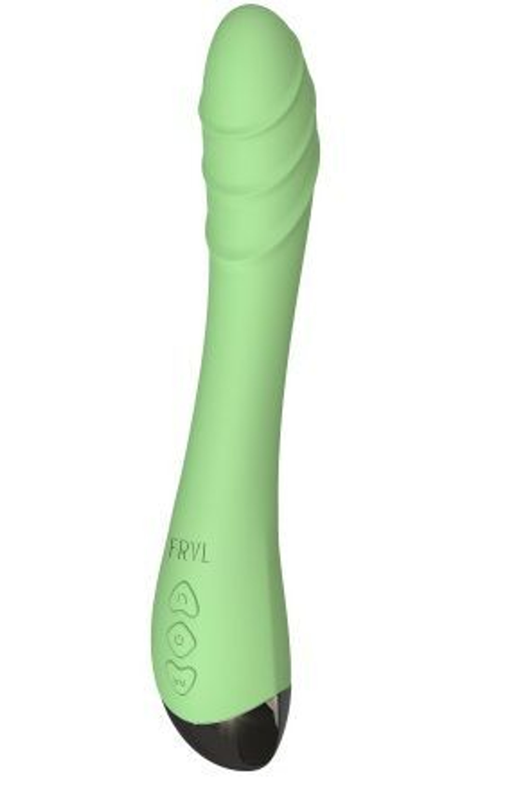 Le Frivole Altas – вибратор для точки G, изогнутый, силиконовый, салатовый