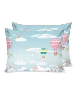 Постельное белье Сказка "Париж" 2-спальный Наволочка 50х70 см 2 шт Простынь 240х215 см Пододеяльник 175х215 см, перкаль