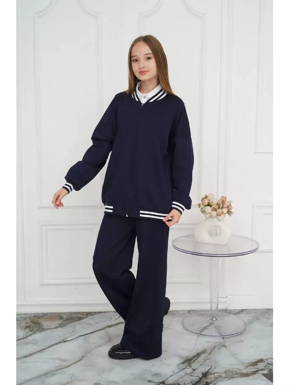 Бомбер школьный универсальный