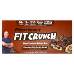 FITCRUNCH, Запеченный батончик с высоким содержанием протеина, тесто для шоколадного печенья, 9 батончиков, 46 г (1,62 унции)