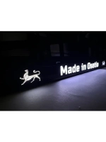 LED рамка под госномер для авто. С индивидуальным дизайном.