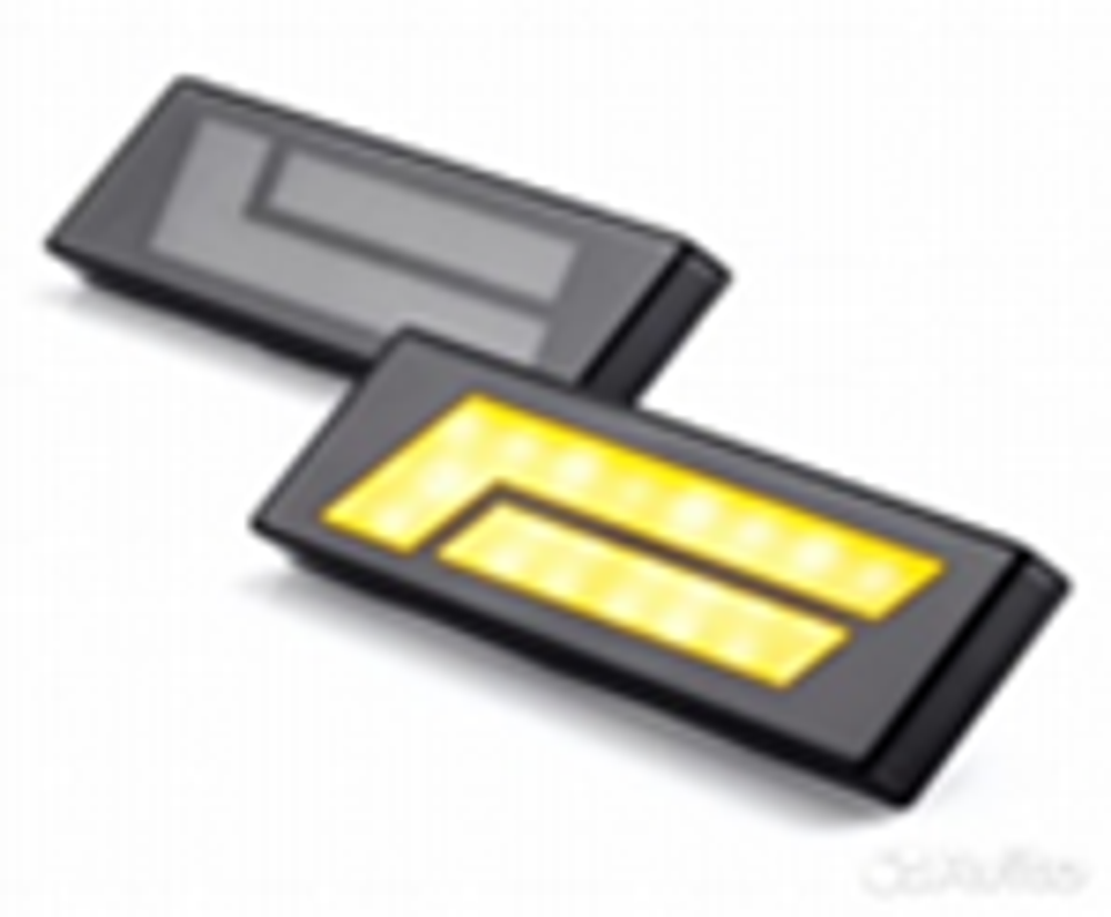 Повторитель поворота LED 2121 Нива "=" -  GQ2122 yellow к-т