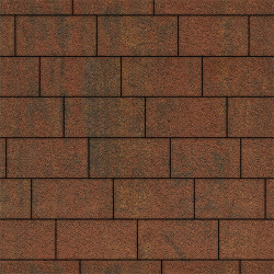 Тротуарная плитка ПРЯМОУГОЛЬНИК 300х150 мм - Листопад гранит Арабская ночь