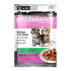 ProBalance Влажный Влажый корм для котят с кроликом в желе, 85 гр.