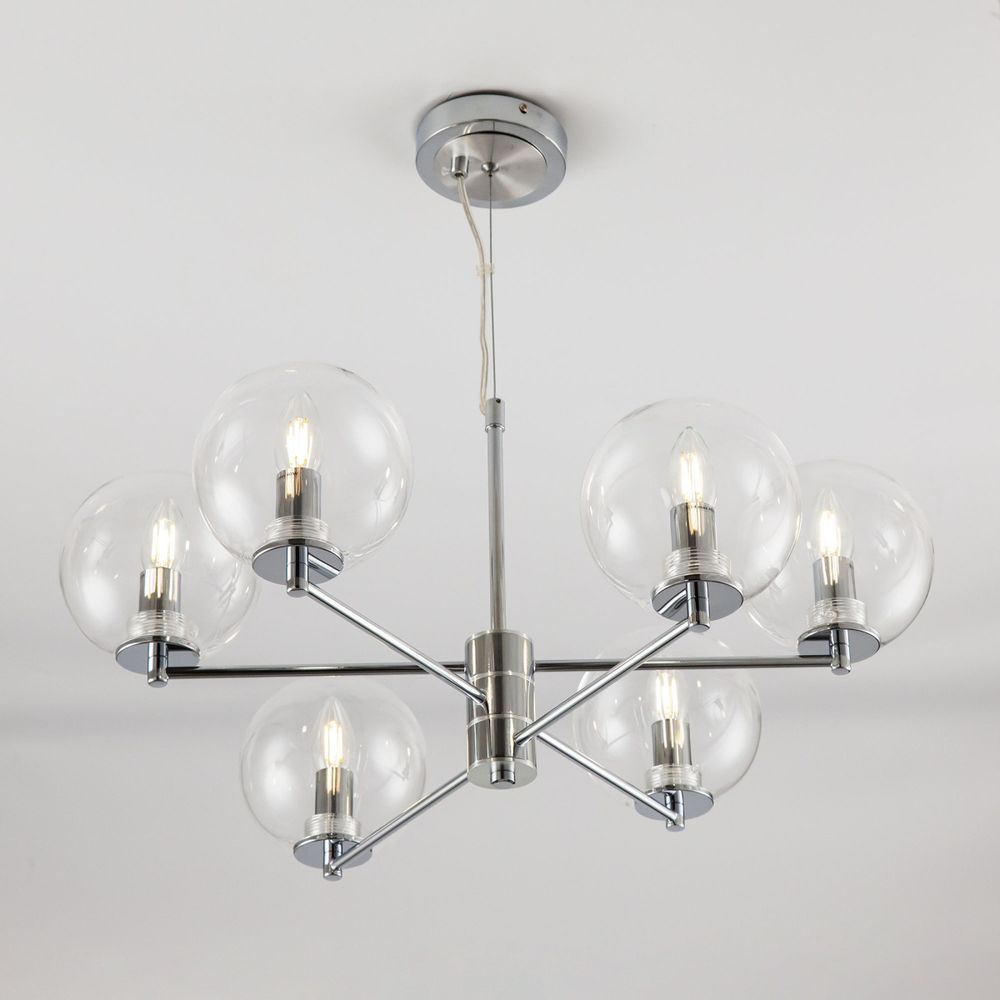 Citilux Галлен CL240161 Люстра подвесная Хром