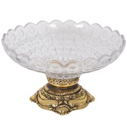 Фруктовница-конфетница Флора Бронза Мейджи