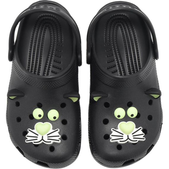 Crocs Classic Glow 'Black Cat'