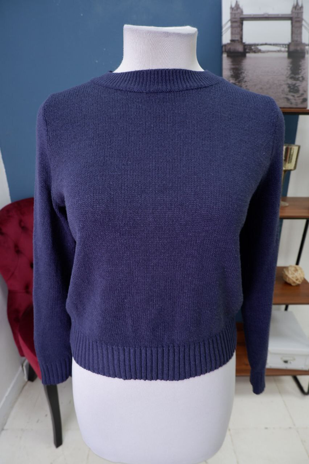 Джемпер H&M однотонный 42 размер