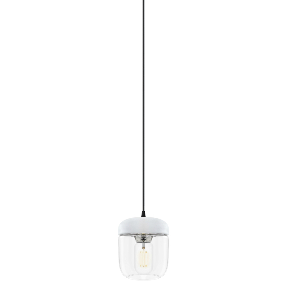 Плафон acorn white steel