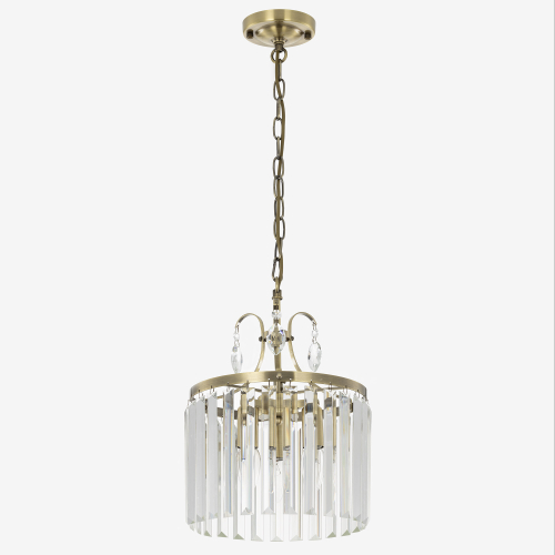 Citilux Инга CL335133 Люстра хрустальная подвесная Бронза