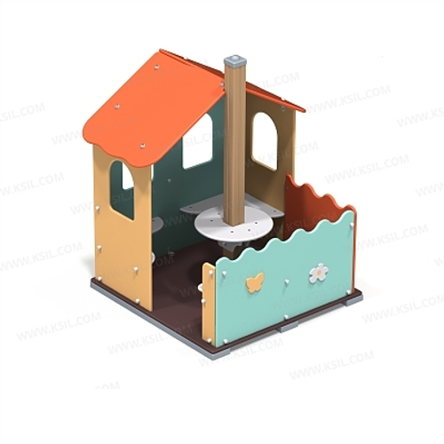 Домик с палисадником