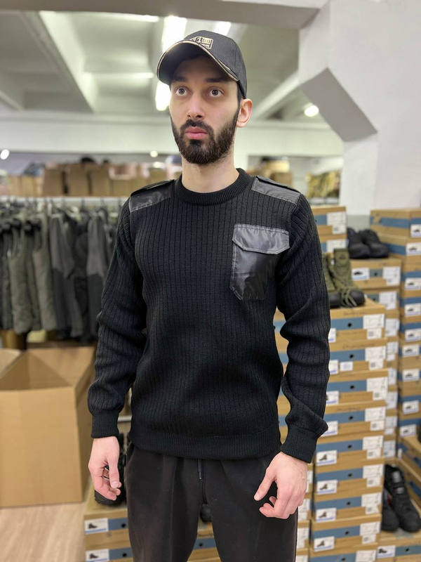 Свитер мужской / чёрный