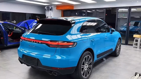 Пленка PET голубая глянцевая Gloss Sky Blue Carbins