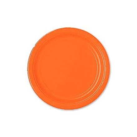 1502-1105 Тарелка Оранжевый Апельсин, 8 штук