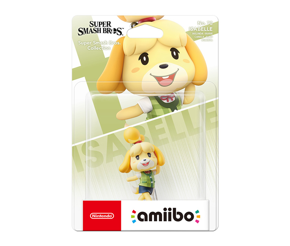 Amiibo Изабель Фигурка (Коллекция Super Smash Bros.)